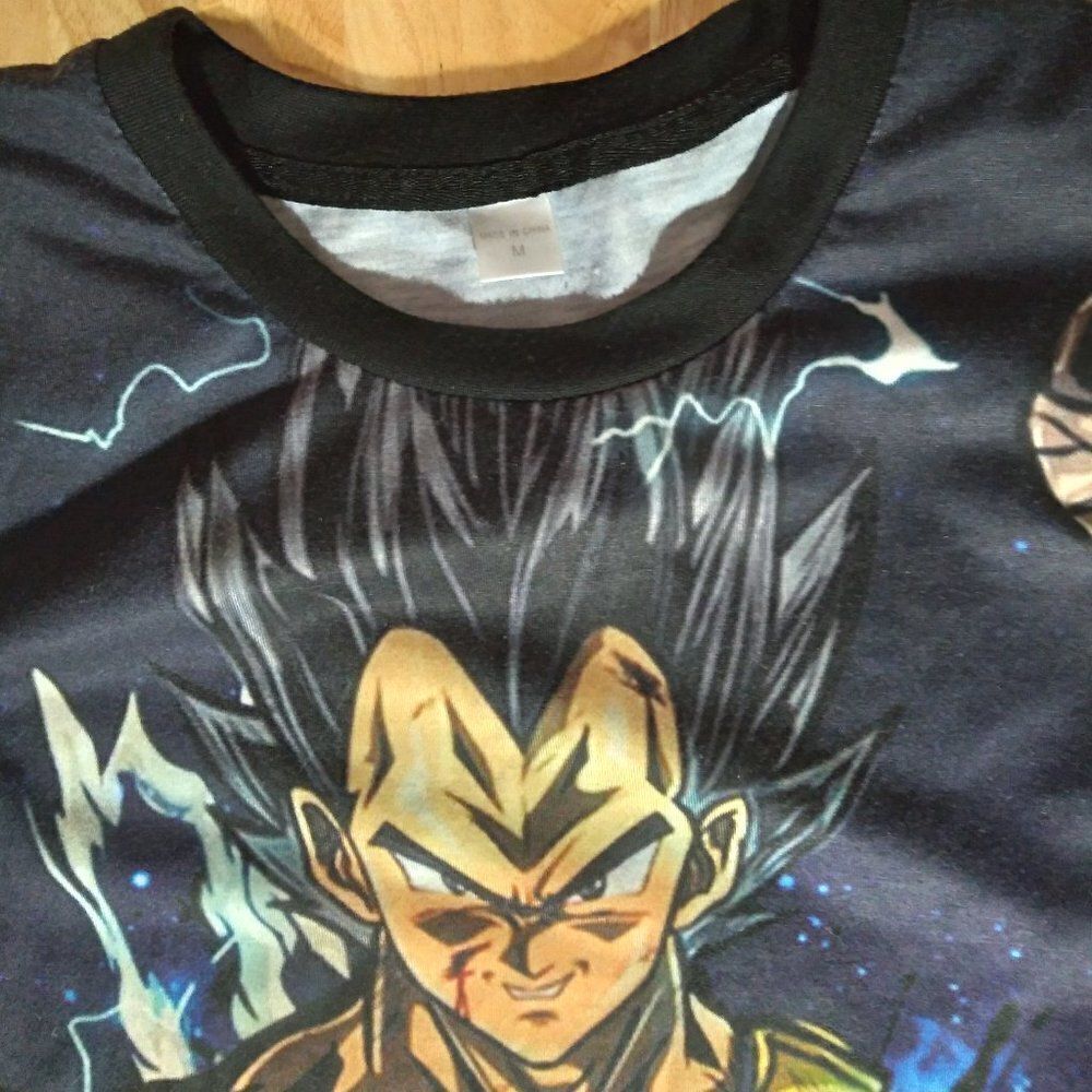 Dragon Ball Z Vegeta AOP Graphic T-Shirt